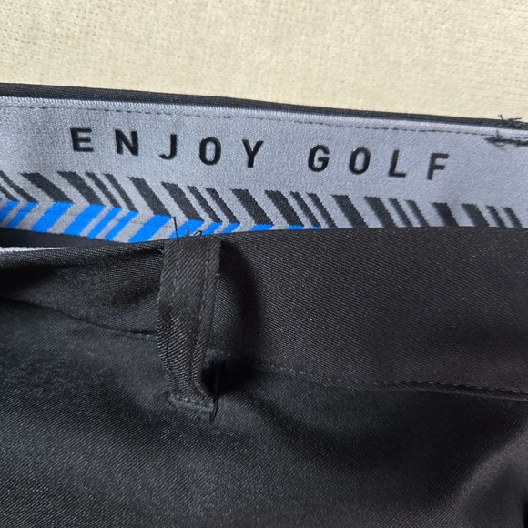 Puma Golf Mens Dealer Pants Black UPF 50+ Performance 535523 28x30 NEW - Picture 6 of 9